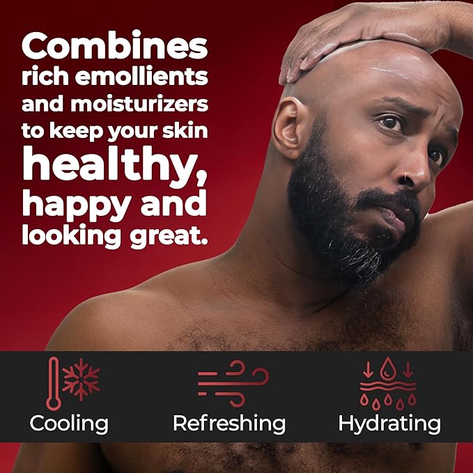 Bakscape Men's After Balm, Nourishing and Refreshing Post-Shave Care, Designed for Use 2.0 and Applied Using the BAKLICATOR 2.0, 6oz