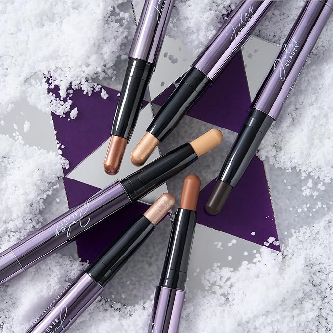 Julep Eyeshadow 101 Crème-to-Powder Eyeshadow Stick Palette-Style Creme-to-Powder 6 Piece Gift Set - Daylight