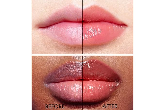 Dior Addict Natural Glow Color Reviving Lip Balm SPF 10, 025 Seoul Scarlet, 0.11 Ounce