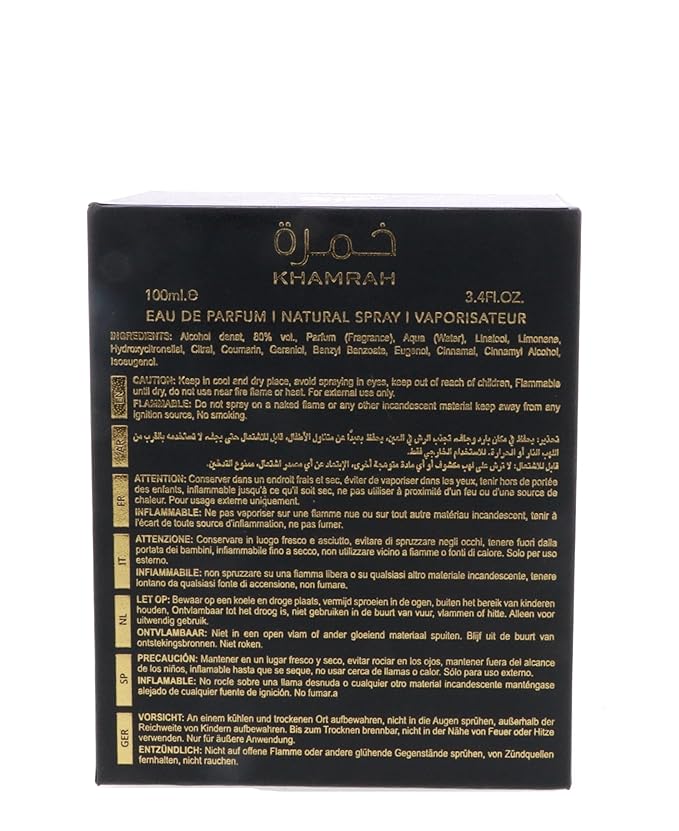 Khamrah | Eau De Parfum 100ml | Maison Alhambra