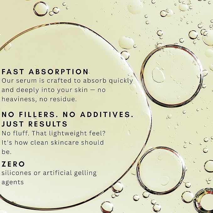 Glow Renewal 20% Vitamin C Serum for Face & Eye - Brightening & Anti-Aging with Hyaluronic Acid & Botanical Extracts - Evens Skin Tone, Targets Fine Lines & Dark Spots, 1 oz