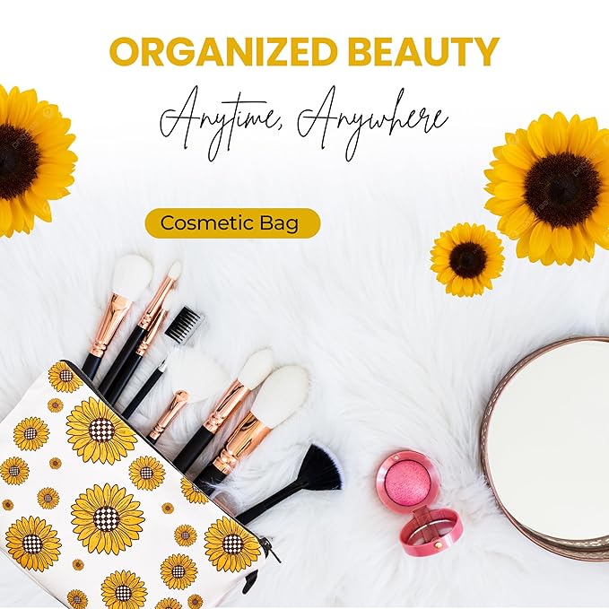 18Pcs Sunflower Gifts for Women - Unique Gift Basket Set - Birthday Gifts for Women, Best Friend, or Sister - Sunshine Box Care Package, Get Well Soon, Thinking of You, Friendship Basket