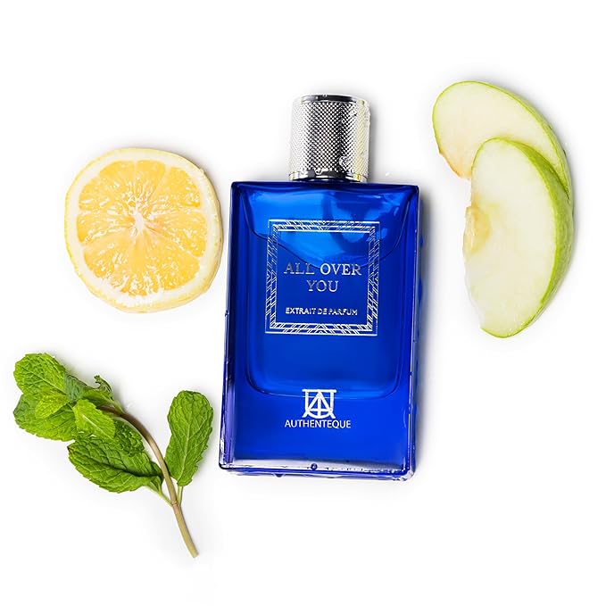 All Over You Perfume for Men, Bold Fresh Mint, Green Apple & Zesty Lemon – Cologne for Men - 2.7oz (80ml), Long-Lasting Daily Wear Fragrance, Cruelty-Free