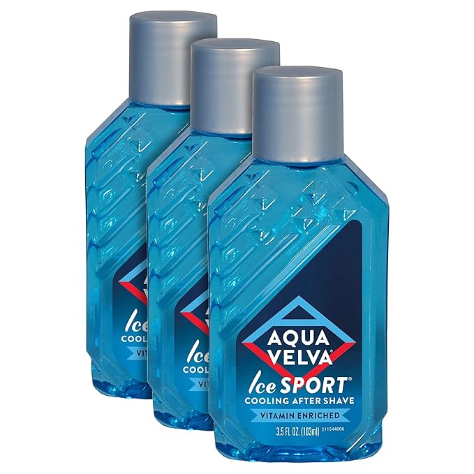 Aqua Velva Ice Sport Cooling After Shave 3.50 Ounce (Value Pack of 3)