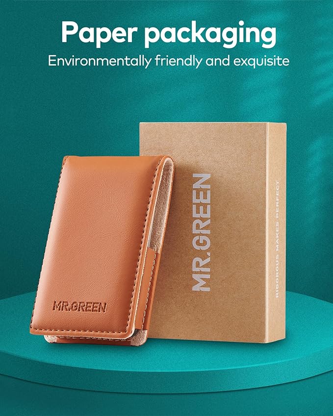 MR.GREEN 3pcs Nail Clippers Set, German Stainless Nail Clippers with Nail File, Anti Splash Excellent Quality Nail Cutters, Professional Finger&Toenail Clippers with Exquisite Case for Men& Women