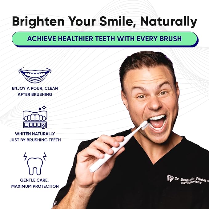 Zero Premium Toothpaste by Something Nice – Dentist Recommended Mint-Flavored Toothpaste with 10% Nano Hydroxyapatite, Fluoride-Free, SLS-Free, Enamel Repair for Adults & Kids Oral Care, Made in USA