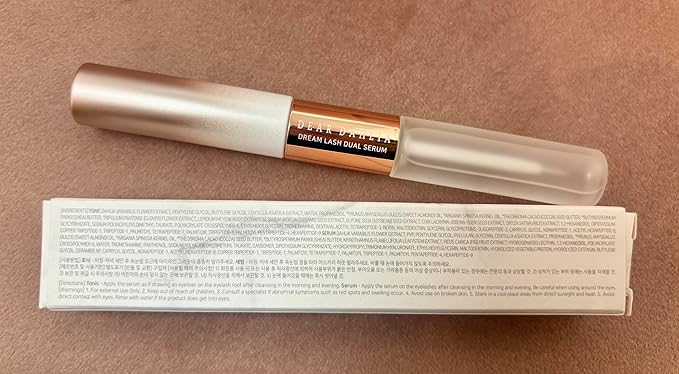 DEAR DAHLIA Dream Lash Dual Serum Premium for Eyelash Enhancement, Advanced Formula for Longer, Fuller, Thicker Luscious Lashes, 9mL