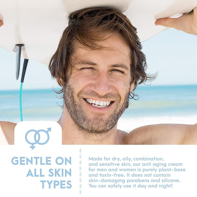 Anti-Aging Face Cream with Hyaluronic Acid 1.7oz