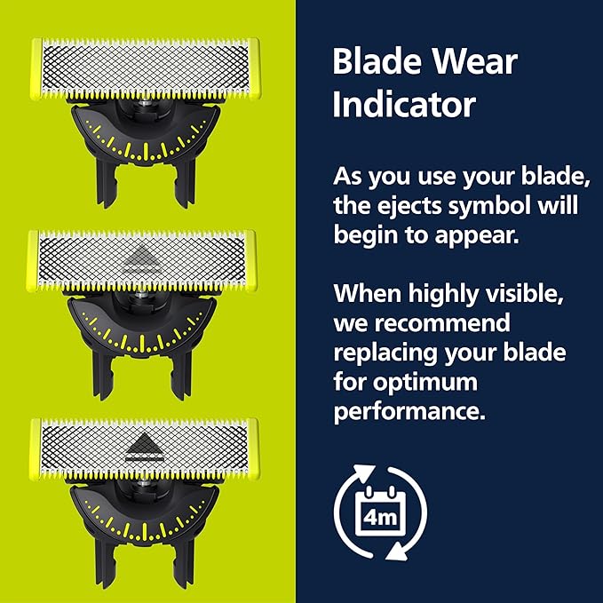 Philips Norelco OneBlade 360 Pro Face + Body Electric Beard Trimmer, Shaver & Bodygroomer, with 360 Blade Technology, 2X 360 Blade, 20-Length Adjustable Comb, Body Kit, & Travel Case, QP6552/90