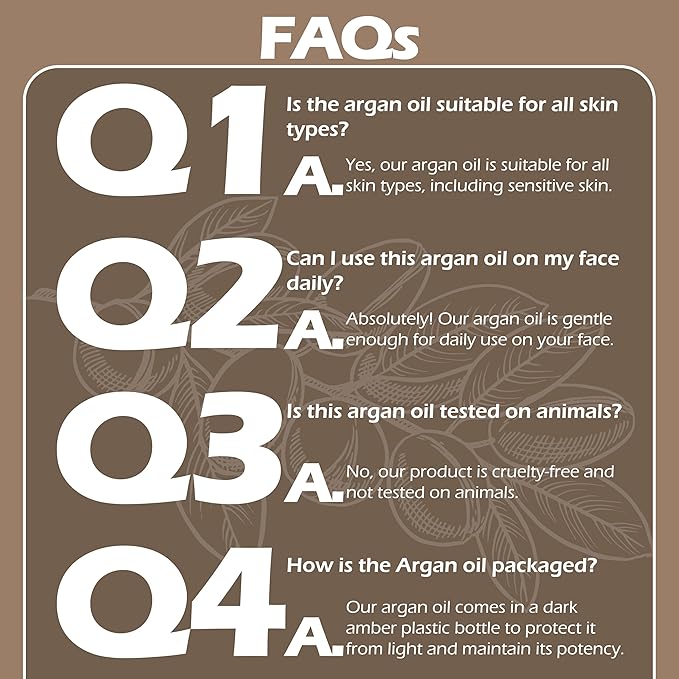 Argan Oil 16 fl. oz. Morocco Virgin, Cold Pressed 100% Pure Natural - Stimulates Hair Growth, Skin, Face And Body Moisturizer.