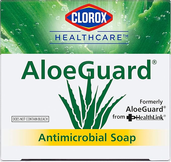 Clorox Healthcare AloeGuard Antimicrobial Soap, 27 Fl Oz Refill Pouch | Washes Germs on Skin
