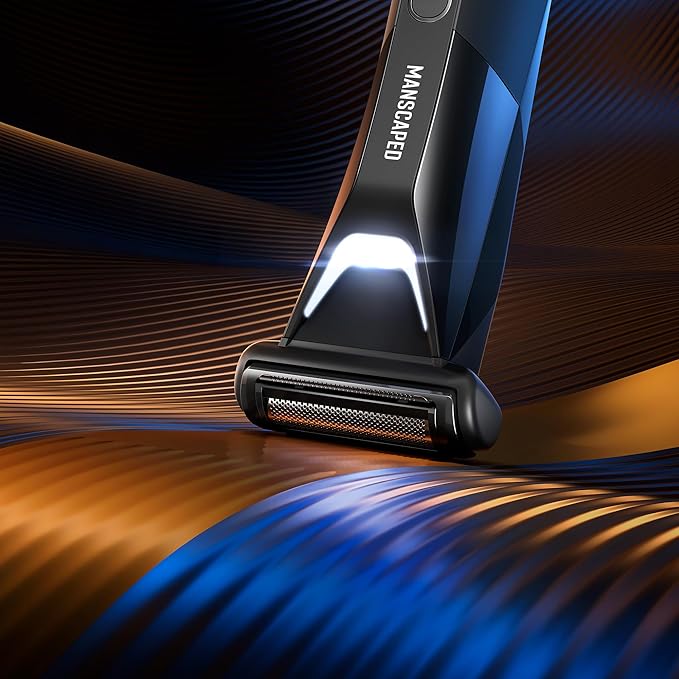 MANSCAPED® The Lawn Mower® 5.0 Ultra SkinSafe® Replacement Foil Blade - Stainless Steel Groin Hair Foil Shaver Head Refill, for Close Body Hair Grooming, Snap-In Cartridge, 1 Pack