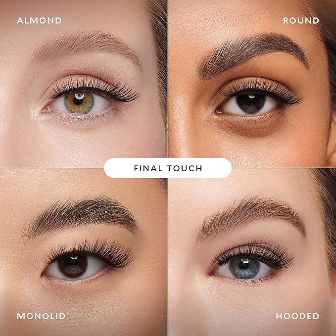 Velour Effortless Lashes, Natural Looking False Eyelashes, Fluffy & Lightweight No Trim Eyelashes, Reusable Fake Lashes For All Eye Shapes, Vegan & Cruelty-Free, Lash Glue not Included (Final Touch)