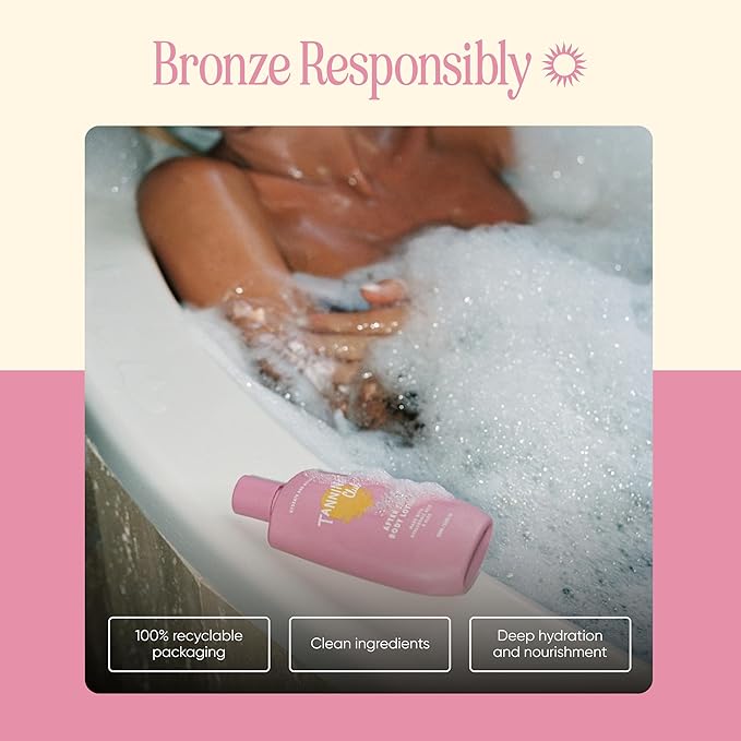 After Tan Lotion - Hydrating Tan Extender with Hyaluronic Acid, Aloe, and Shea Butter - Nourishing Body Moisturizer for Sun-Kissed Skin - 150 mL