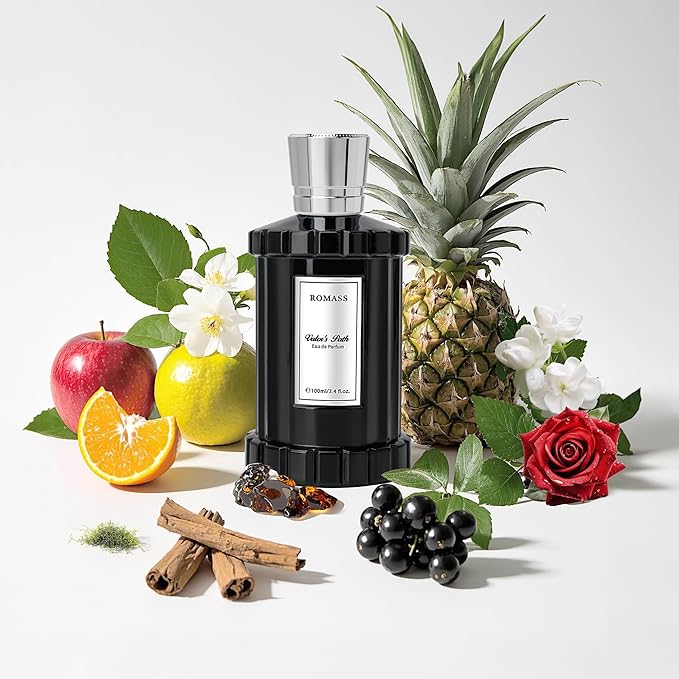 Valor's Path EDP Eau de Parfum for Men & Women – Citrus, Lemon, Fragrance summer scents with Amber & Sandal wood Fragrance– 3.4oz/100ml travel Gift Perfume