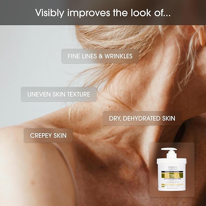 Advanced Clinicals Green Coffee Bean Oil Firming Cream + Retinol Firming Cream Set