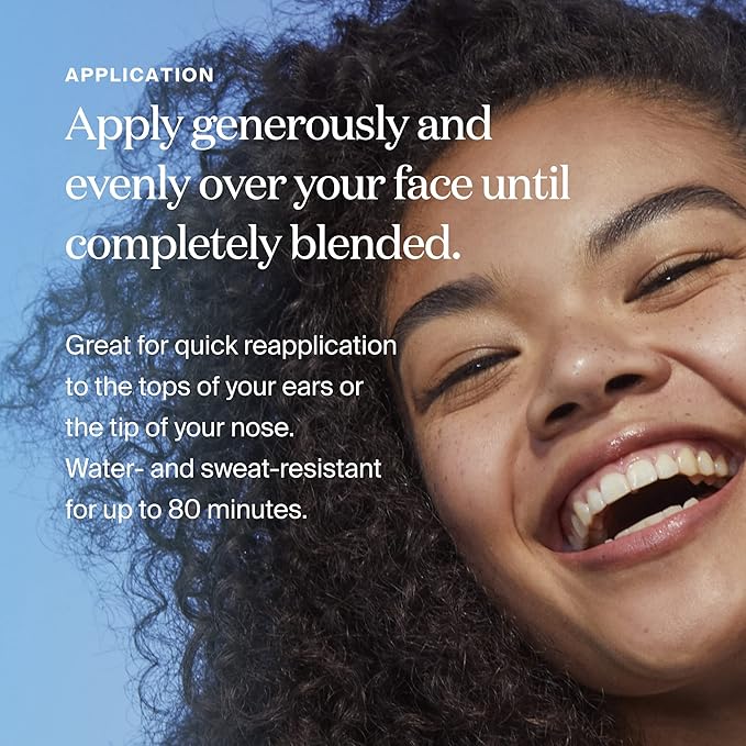 Supergoop! PLAY 100% Mineral Stick SPF 50, 0.67 oz - On-the-Go Broad Spectrum Face Sunscreen For Sensitive Skin - Water Resistant - Vegan - Clean ingredients