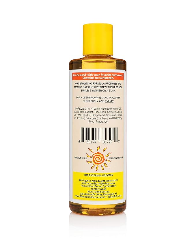 Maui Island Secret Darkest Browning Formula