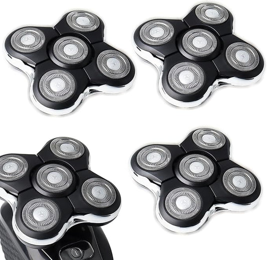 3Pack Blade Pro Replacement Head Compatible with Remington Balder Pro XR7000, 5 Dual Track Shaver Heads for a Smooth and Close Shave with No-Irritation.(Pack of 3)