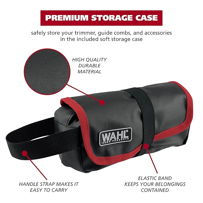 Wahl Lithium-Ion Cordless Rechargeable Edge & Detail Shaver and Beard Trimmer for Men with USB Charging – Model 3025950