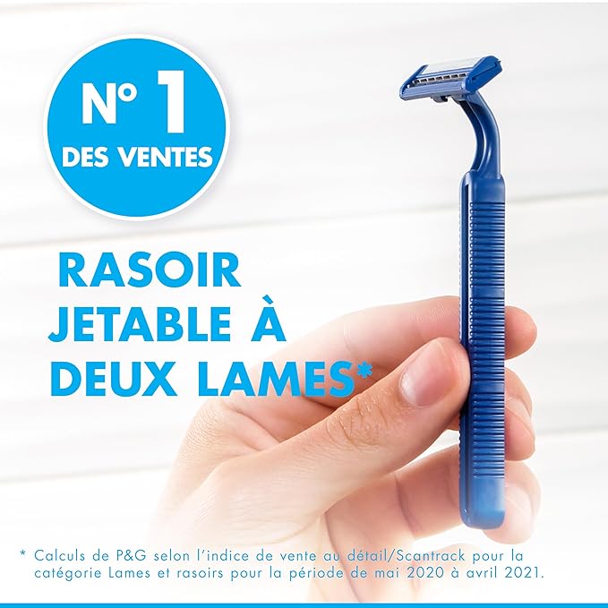 Gillette Sensor2 Fixed Men's Disposable Razor, 12 Count (Pack of 3)