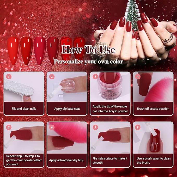 36 Colors Acrylic Nail Powder Set, Full Color Acrylic Powder Is Suitable For Beginners To Carve And Extend Nails, Become A Beautiful Gift For Christmas