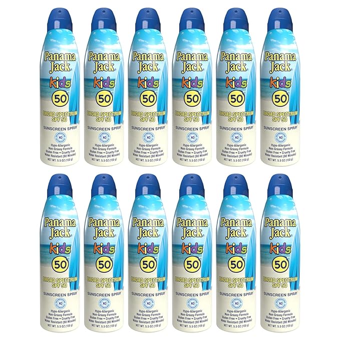 Panama Jack Continuous Spray Kids Sunscreen SPF 50