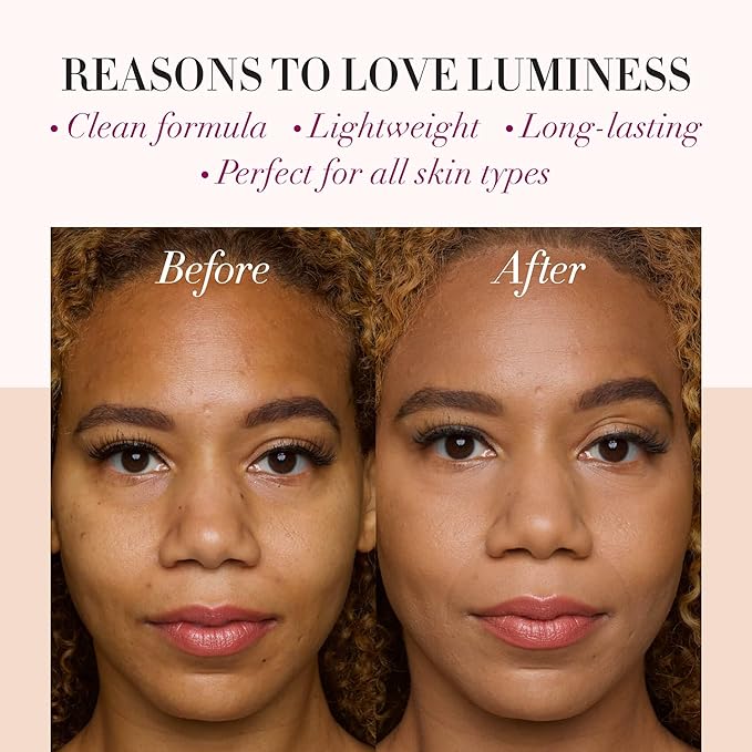 LUMINESS Silk Airbrush Spray Foundation & Primer Kit - Full Coverage Foundation, Anti-Aging Formula Hydrates & Moisturizes with Hyaluronic Acid, Aloe Vera & Hydrolyzed Silk (Shade - Tan Dark)