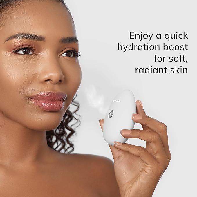 SmartAppGuided™ Facial Hydration Refresher | 4 in 1 | Water Atomizer | Moisturizing Spray Machine | Face Mister | Humidifier for Natural Glow | Reduce Redness & Dry Skin