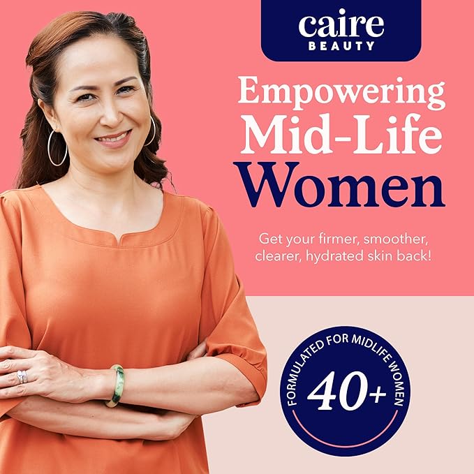 Caire The Grownup Pro-Aging Moisturizer Advanced Hyaluronic Acid Peptide Natural Ceramide Lipid Replenishing moisturizer. Wrinkle Fighting, Collagen Generation (50 ml)