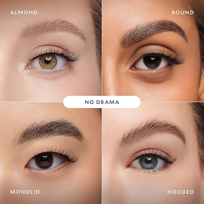 Velour Effortless Lashes, Natural Looking False Eyelashes, Fluffy & Lightweight No Trim Eyelashes, Reusable Fake Lashes For All Eye Shapes, Vegan & Cruelty-Free, Lash Glue not Included (No Drama)