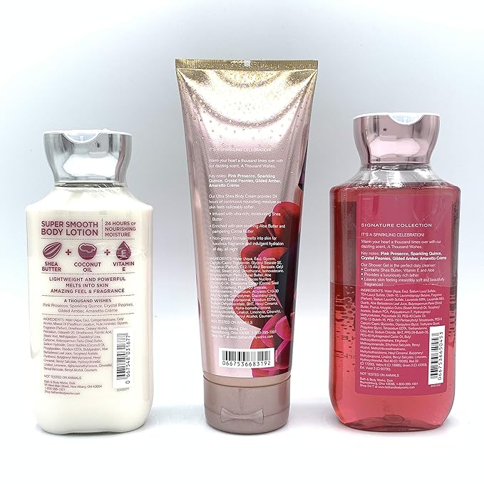 Bath And Body Works A Thousand Wishes Gift Set