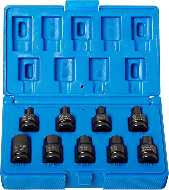 Grey Pneumatic 1219ET Impact Socket Set