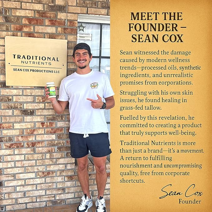 Beef Tallow Cream for Skin Care