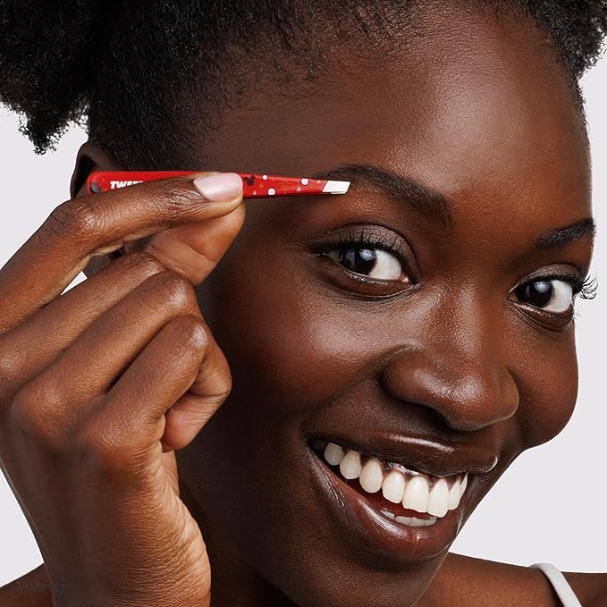 Tweezerman Magic All Around Petite Point and Slant Set - Eyebrow for Women and Men Set