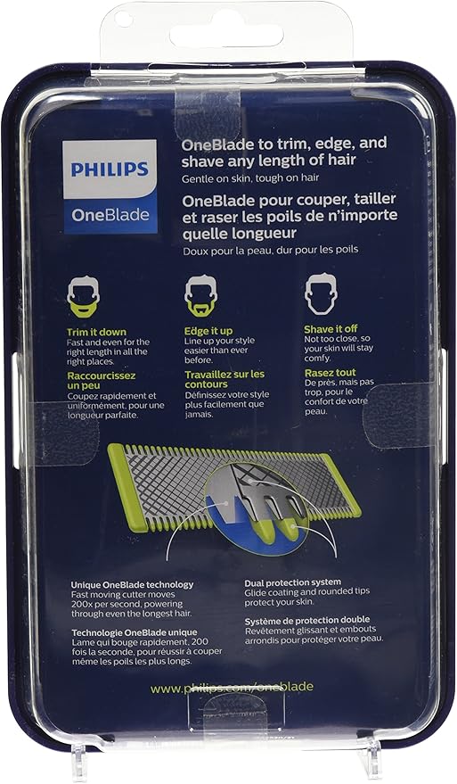 Philips OneBlade Hybrid Electric Trimmer and Shaver, QP2520