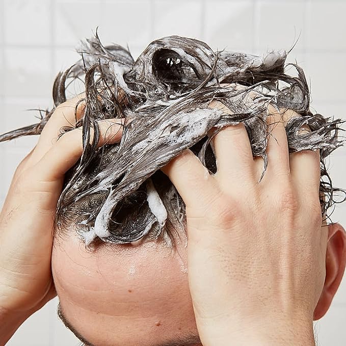 Huron Men's Fresh Scent Daily Shampoo - Keeps Hair Full & Strong - Nourishing Shampoo for Men's Hair with Argan Oil & Vitamins E and B7 - 32oz