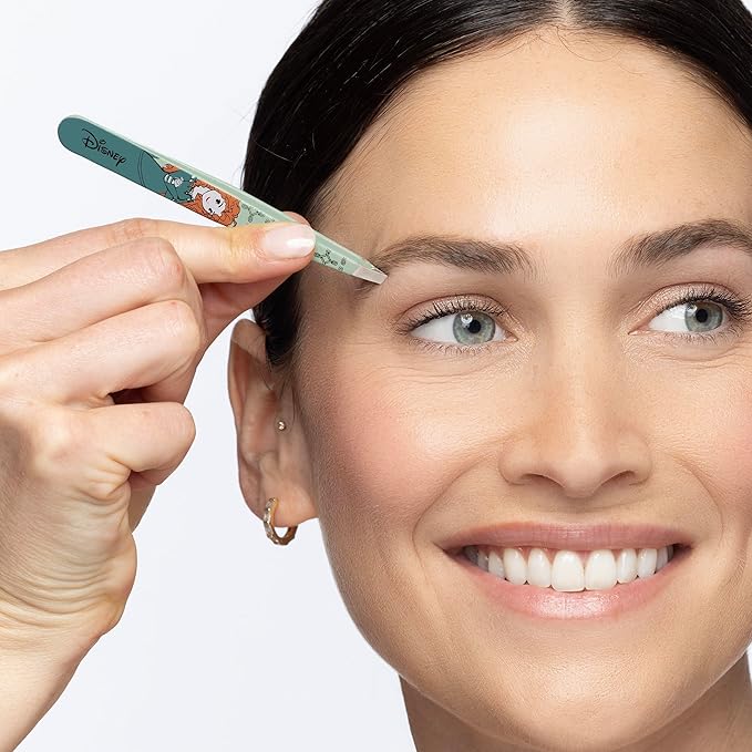 Tweezerman Merida Slant Tweezer - Eyebrow Tweezers for Women and Men