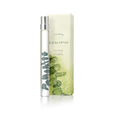 Refresh On-the-Go with Thymes Eucalyptus Cologne Spray Pen – 0.34 Fl Oz
