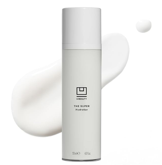 U Beauty The SUPER Hydrator Hyaluronic Acid Moisturizing Cream – 4 fl oz | Peptides & Grapeseed Oil for 48-Hour Deep Hydration and Radiant Skin