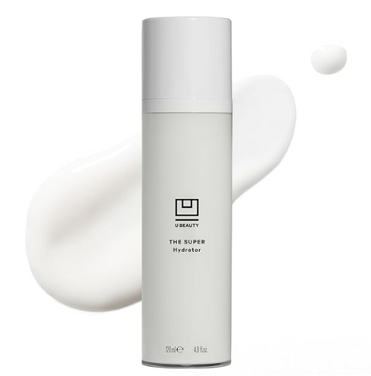 U Beauty The SUPER Hydrator Hyaluronic Acid Moisturizing Cream – 4 fl oz | Peptides & Grapeseed Oil for 48-Hour Deep Hydration and Radiant Skin