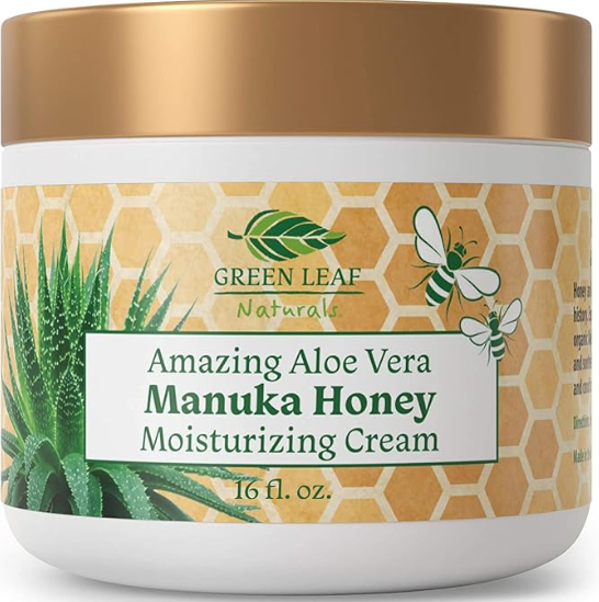 Manuka Honey Eczema Cream – Fragrance-Free Moisturizing Relief for Eczema, Psoriasis, and Sensitive Skin