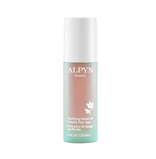 ALPYN Clarifying Facial Oil with Retinol & Pink Algae – Clear Pores, Smooth Fine Lines, Boost Glow