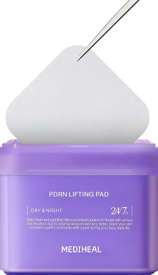 Mediheal PDRN Lifting Pads Review – Vegan Firming Pads with Squalane & Glutathione for Wrinkle Care and Hydration