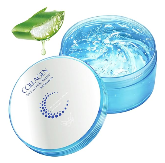 Moisturizing Gel for Face & Body – Fast-Absorbing, Non-Sticky Aloe-Based Hydrating Lotion for All Skin Types