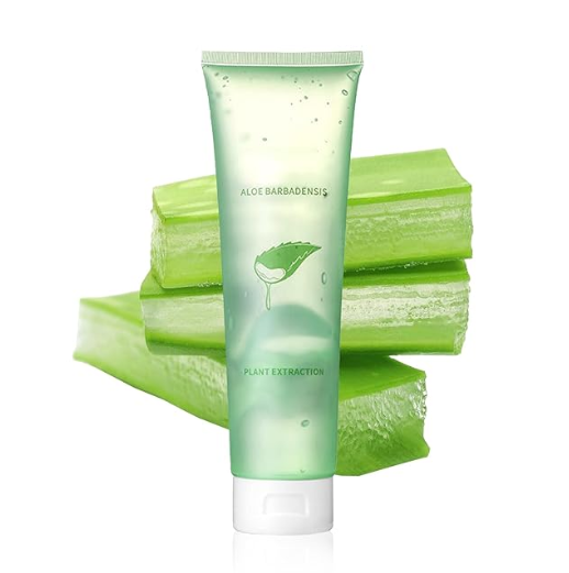 Moisturizing Gel for Face & Body – Non-Sticky After Sun Aloe Lotion with Fast Absorbing Hydration