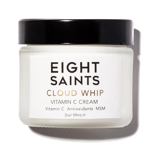 Eight Saints Skincare Cloud Whip Vitamin C Face Moisturizer: Natural Anti-Aging Day Cream for Radiant Skin