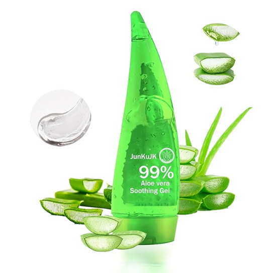 99% Purity Aloe Vera Gel Review – Hydrating, Non-Sticky Moisturizer for Face and Skin (260ml)