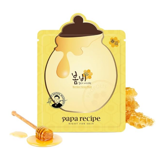 Papa Recipe Bombee Honey Mask Pack Review: Deep Moisturizing Korean Sheet Mask for Radiant Skin