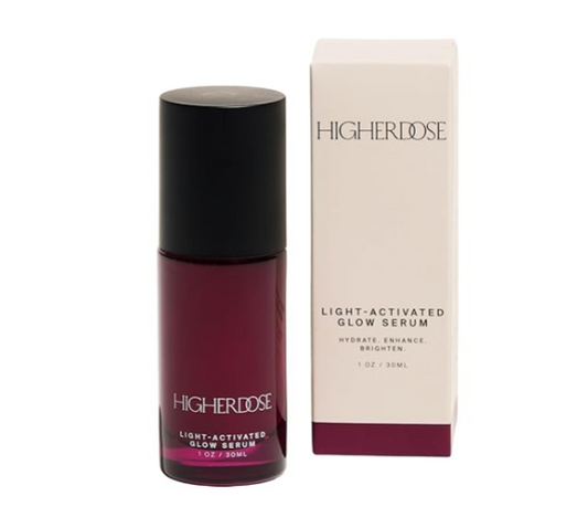 HigherDOSE Light-Activated GLOW Serum – The Ultimate Anti-Aging Boost for Hydrated, Radiant Skin